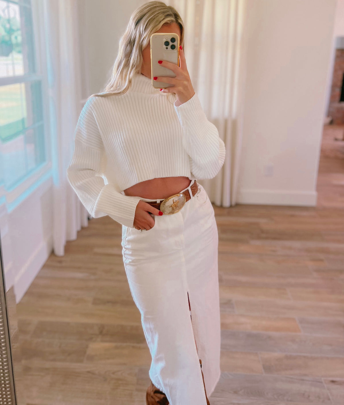Tinley Cropped Sweater