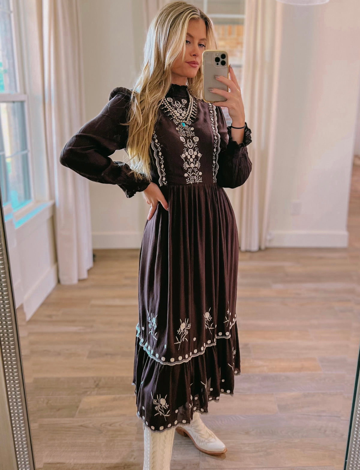 Elva Midi Dress