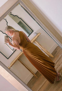 Aphrodite Dress (Rust)