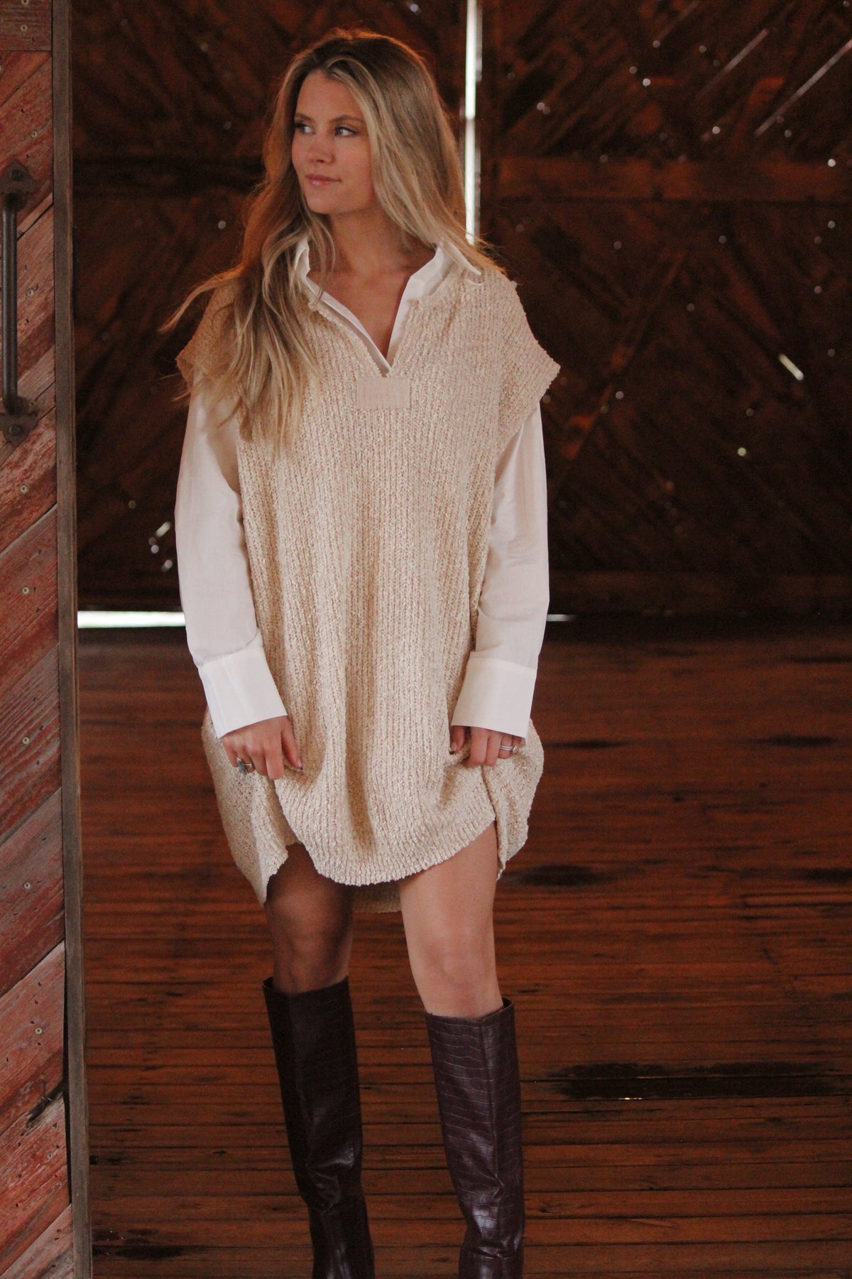 Taylor Sweater Vest Dress