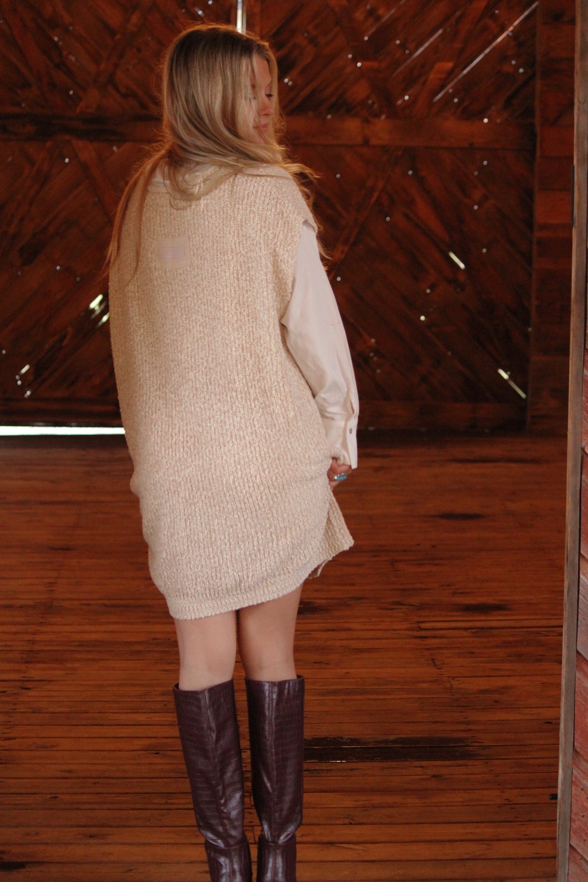 Taylor Sweater Vest Dress